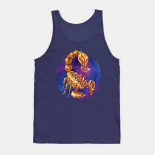 Golden Scorpion Tank Top